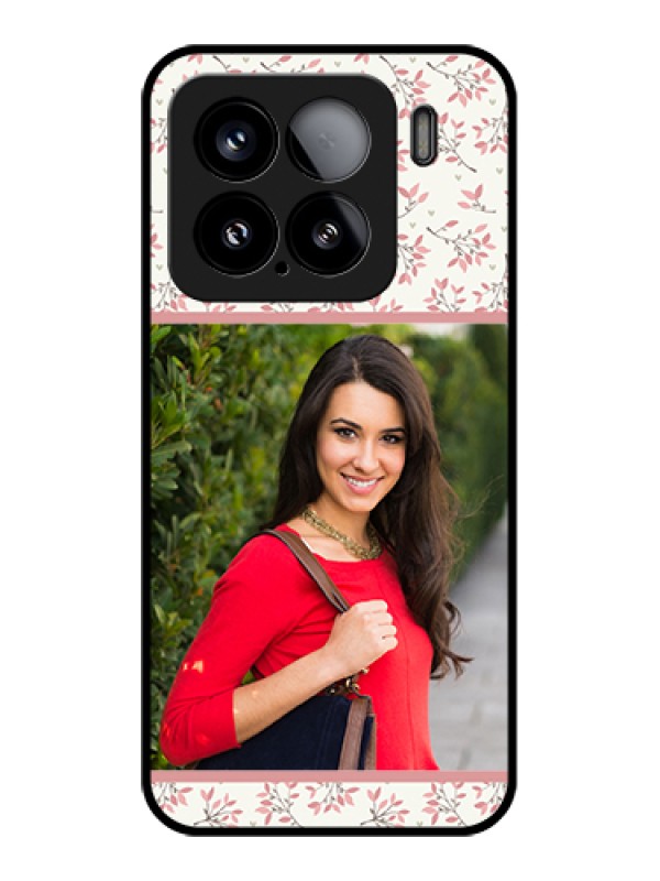 Custom Xiaomi 15 5G Custom Glass Phone Case - Stunning Floral Design