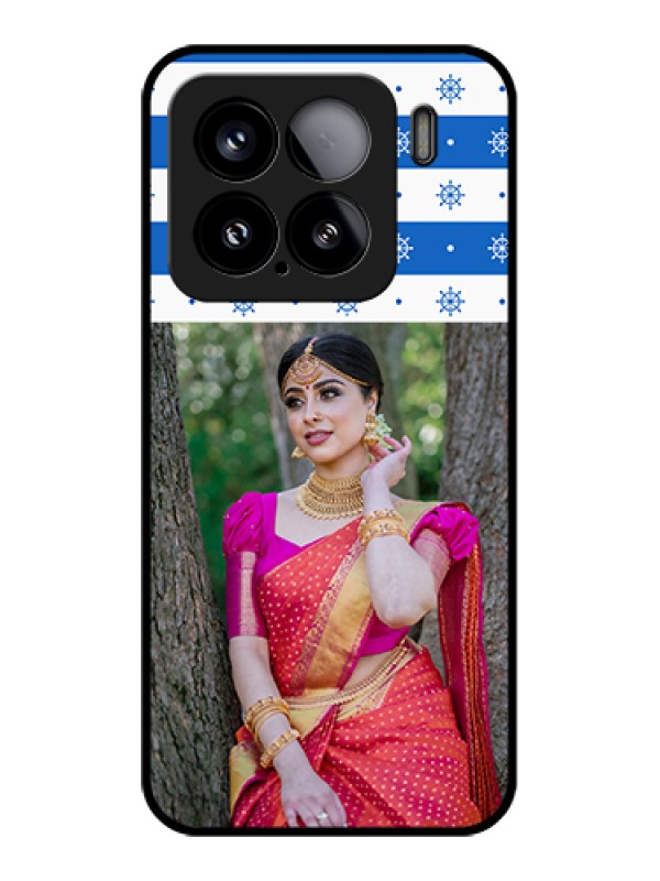 Custom Xiaomi 15 5G Custom Glass Phone Case - Snow Pattern Design