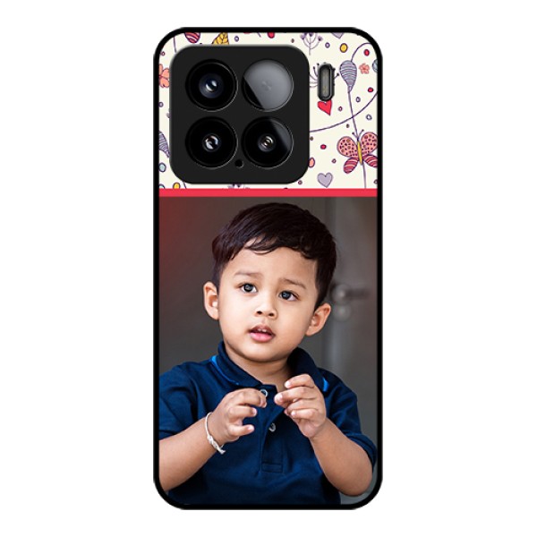 Xiaomi 15 5G Custom Glass Phone Case - Premium Floral Design