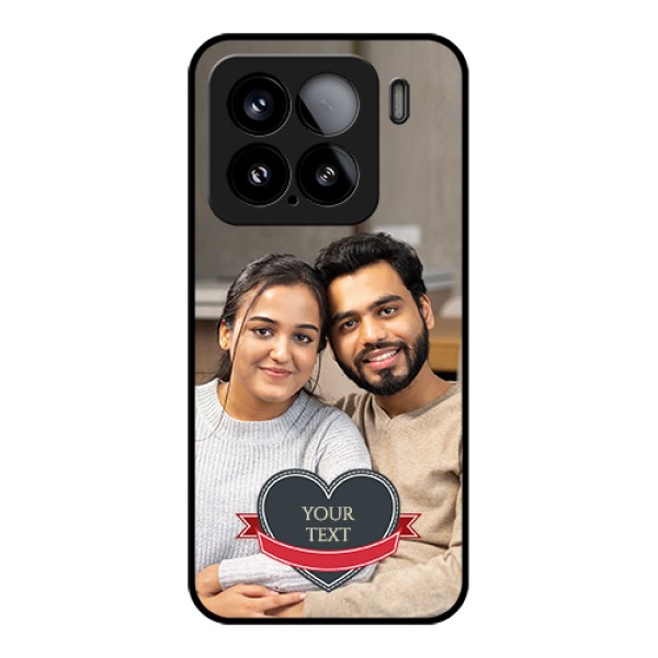 Xiaomi 15 5G Custom Glass Phone Case - Just Married Couple Design Xiaomi 15 5G Custom Glass Phone Case - Just Married Couple Design