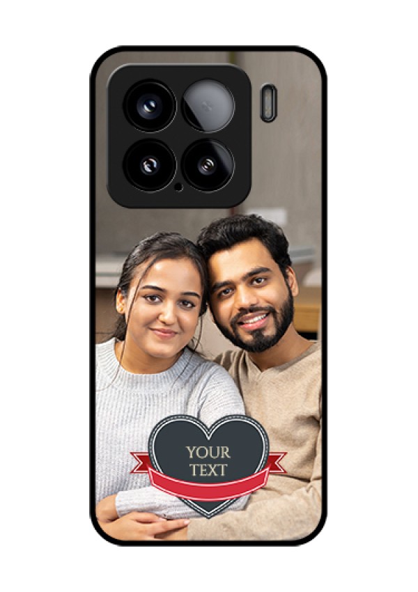 Xiaomi 15 5G Custom Glass Phone Case - Just Married Couple Design