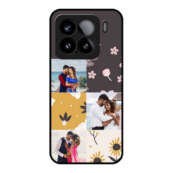 Xiaomi 15 5G Custom Glass Phone Case - 3 Images With Floral Design Xiaomi 15 5G Custom Glass Phone Case - 3 Images With Floral Design