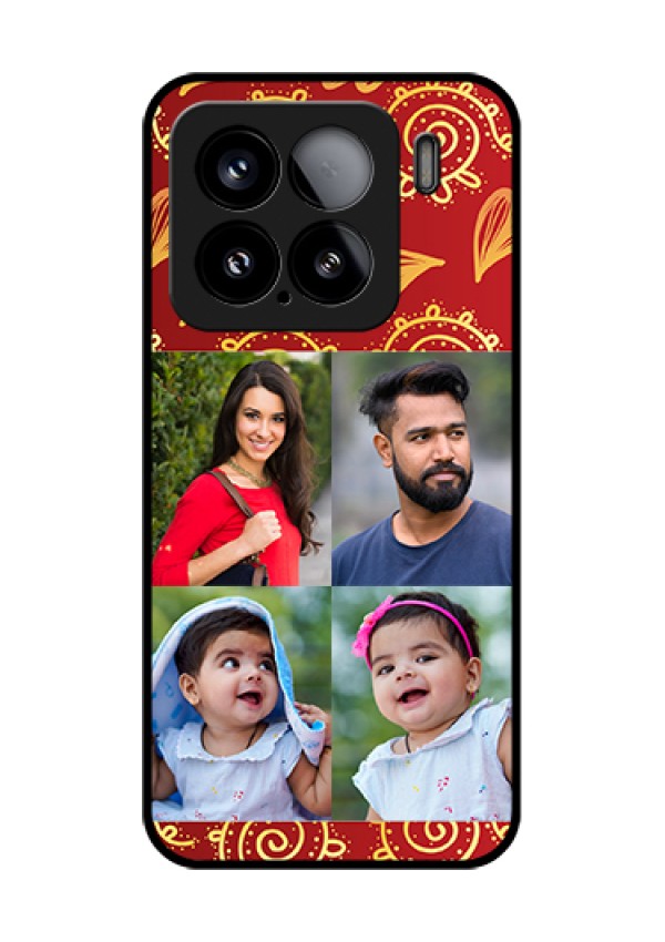 Xiaomi 15 5G Custom Glass Phone Case - 4 Image Traditional Design