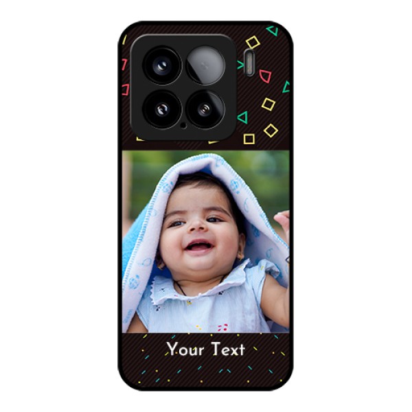 Xiaomi 15 5G Custom Glass Phone Case - With Confetti Birthday Design Xiaomi 15 5G Custom Glass Phone Case - With Confetti Birthday Design