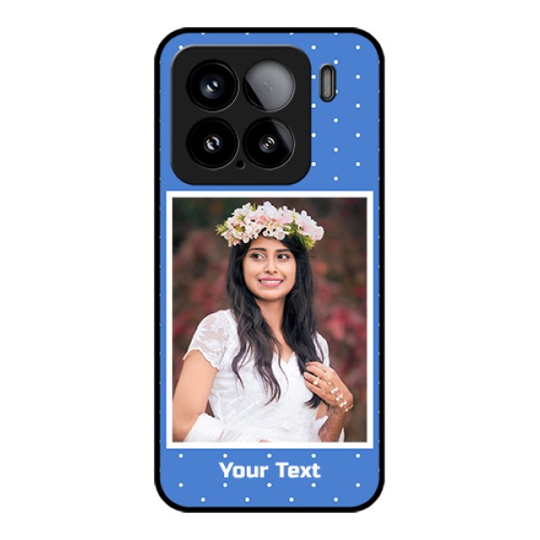 Xiaomi 15 5G Custom Glass Phone Case - Polka Dots Design