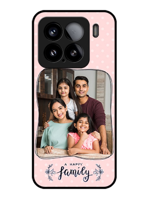 Custom Xiaomi 15 5G Custom Glass Phone Case - Family With Dots Design