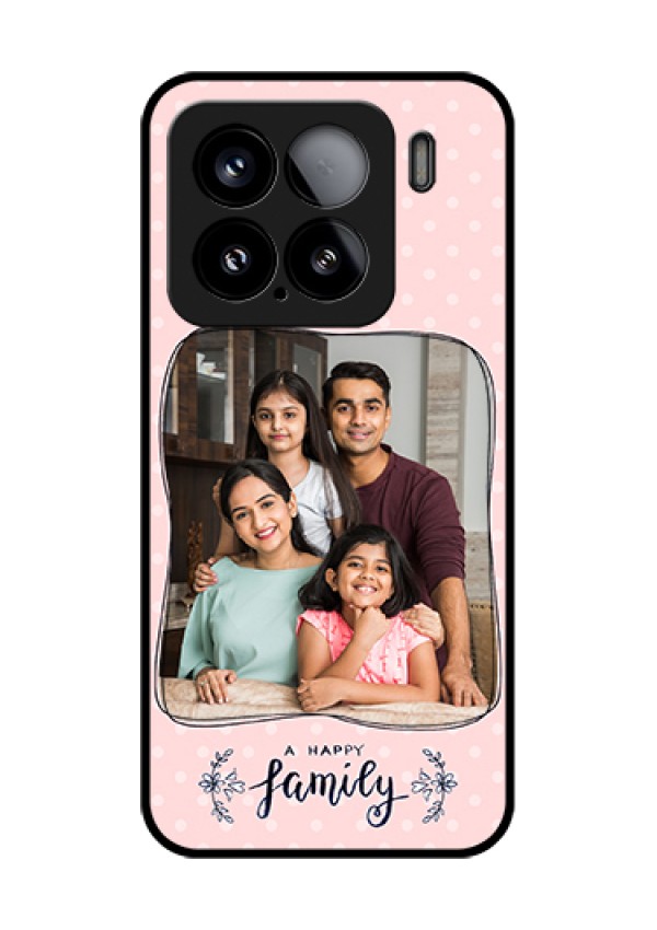 Xiaomi 15 5G Custom Glass Phone Case - Family With Dots Design