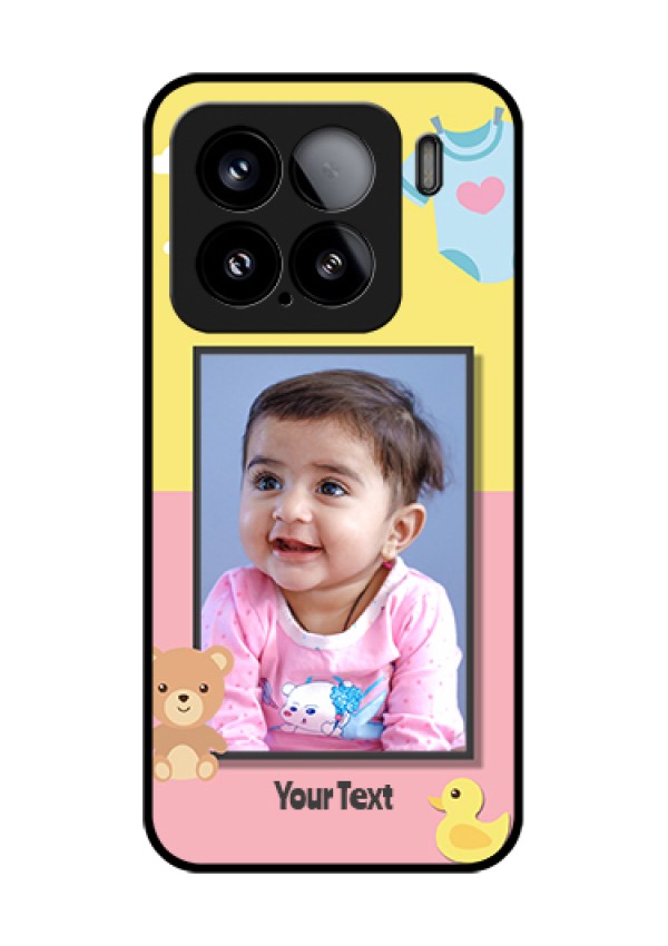 Xiaomi 15 5G Custom Glass Phone Case - Kids 2 Color Design