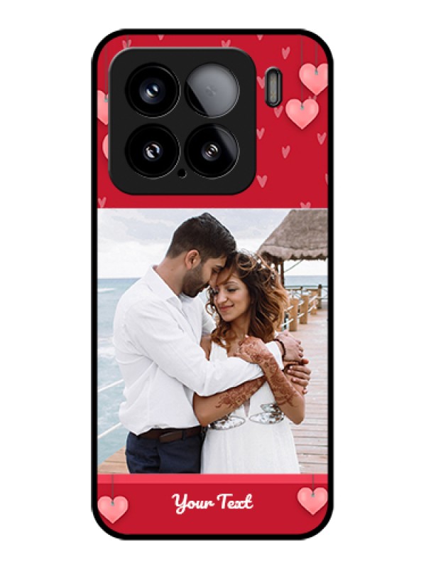 Custom Xiaomi 15 5G Custom Glass Phone Case - Valentines Day Design