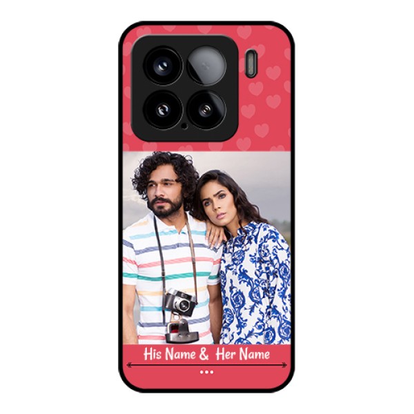 Xiaomi 15 5G Custom Glass Phone Case - Simple Love Design