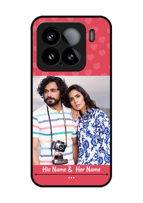 Xiaomi 15 5G Custom Glass Phone Case - Simple Love Design