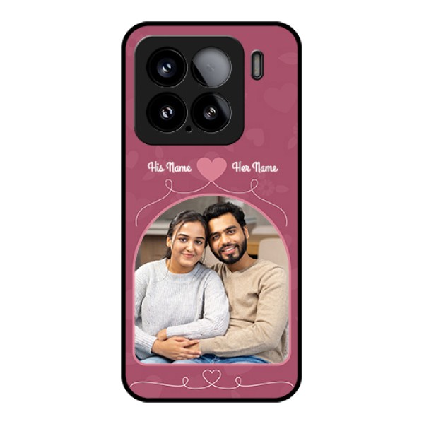 Xiaomi 15 5G Custom Glass Phone Case - Love Floral Design