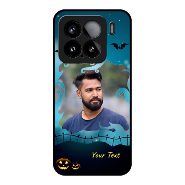 Xiaomi 15 5G Custom Glass Phone Case - Halloween Frame Design