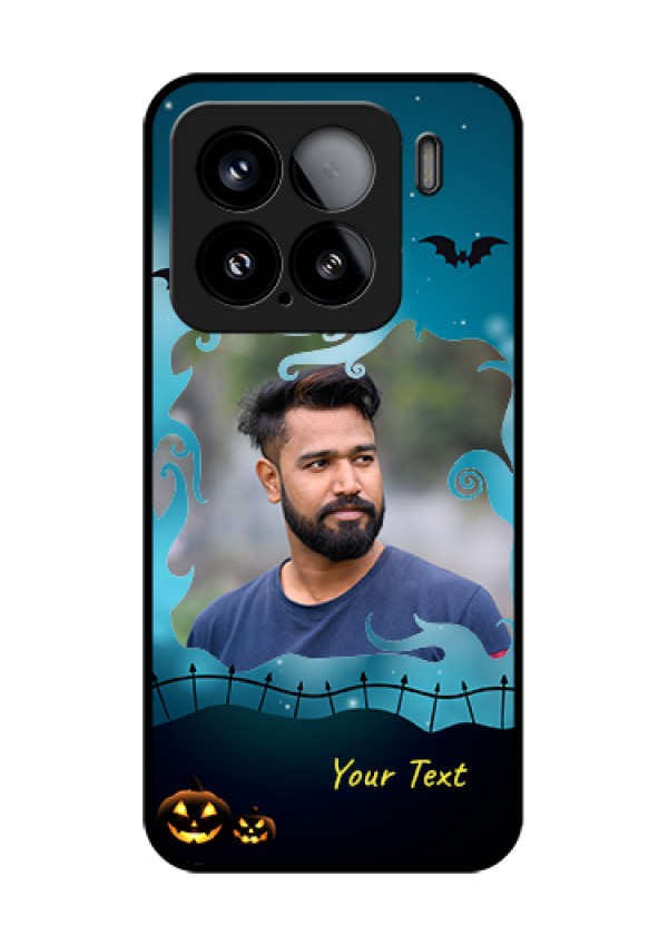 Xiaomi 15 5G Custom Glass Phone Case - Halloween Frame Design