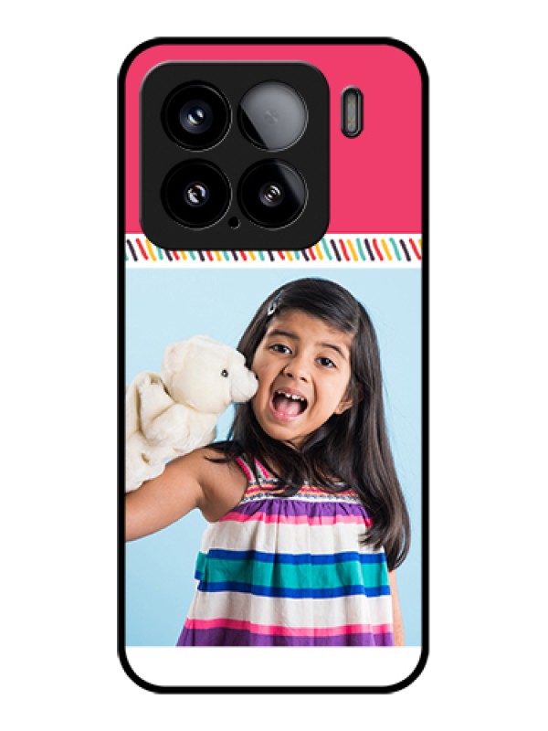 Custom Xiaomi 15 5G Custom Glass Phone Case - Line Art Design