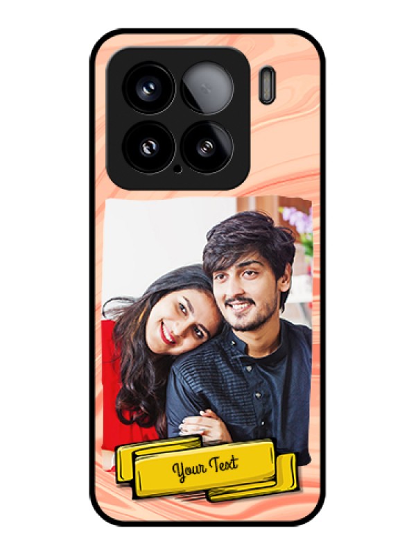 Custom Xiaomi 15 5G Custom Glass Phone Case - Marble Texture Design