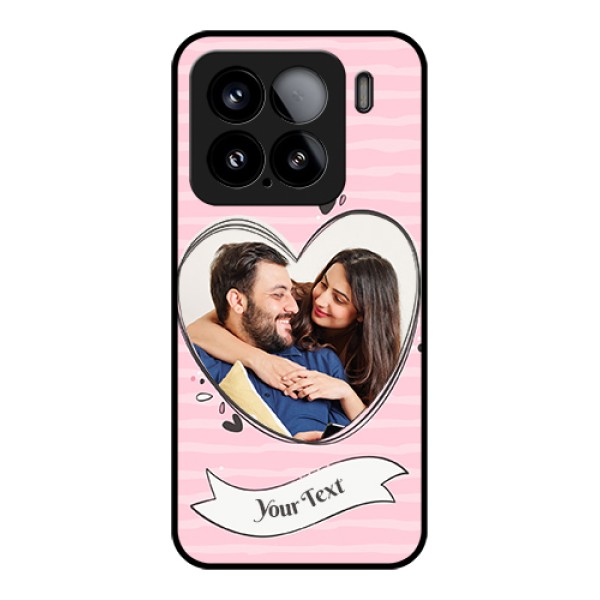 Xiaomi 15 5G Custom Glass Phone Case - Vintage Heart Design