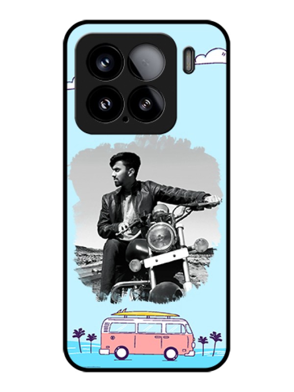 Custom Xiaomi 15 5G Custom Glass Phone Case - Travel & Adventure Design