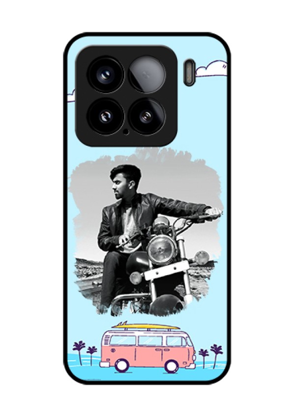 Xiaomi 15 5G Custom Glass Phone Case - Travel & Adventure Design
