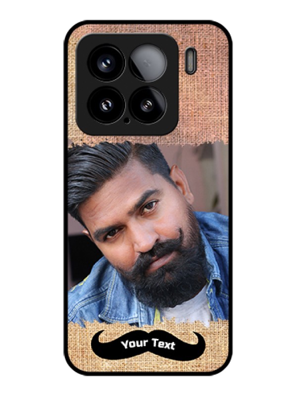 Custom Xiaomi 15 5G Custom Glass Phone Case - With Texture Design