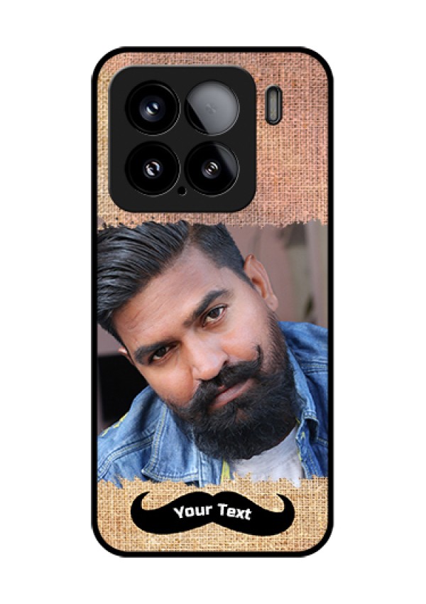 Xiaomi 15 5G Custom Glass Phone Case - With Texture Design