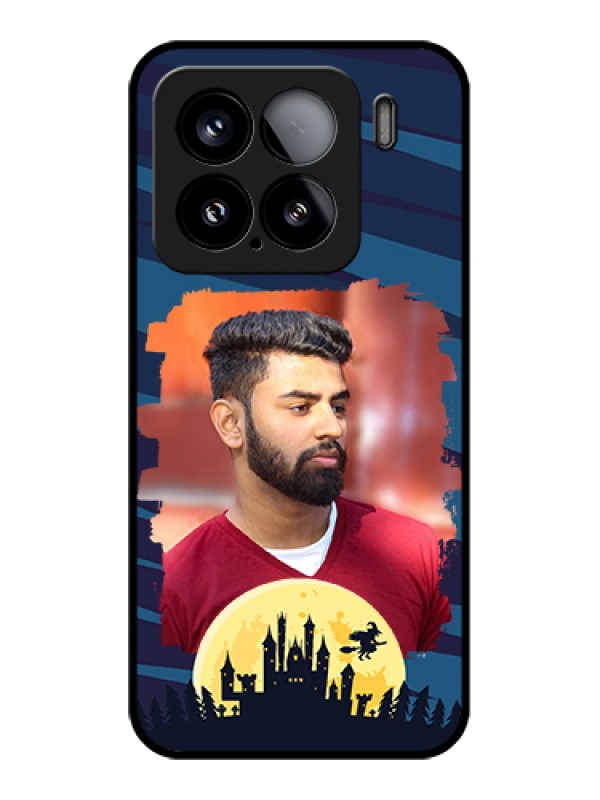 Custom Xiaomi 15 5G Custom Glass Phone Case - Halloween Witch Design