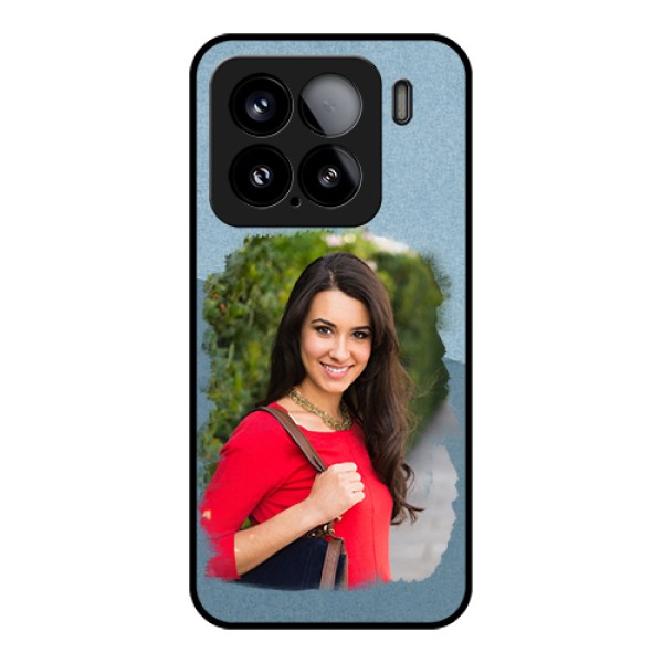 Xiaomi 15 5G Custom Glass Phone Case - Grunge Line Art Design