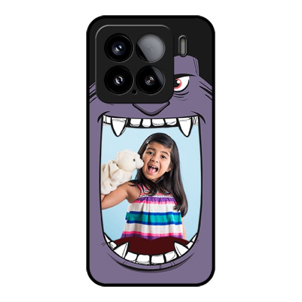 Xiaomi 15 5G Custom Glass Phone Case - Angry Monster Design Xiaomi 15 5G Custom Glass Phone Case - Angry Monster Design