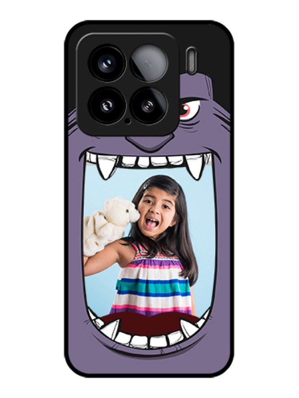 Custom Xiaomi 15 5G Custom Glass Phone Case - Angry Monster Design