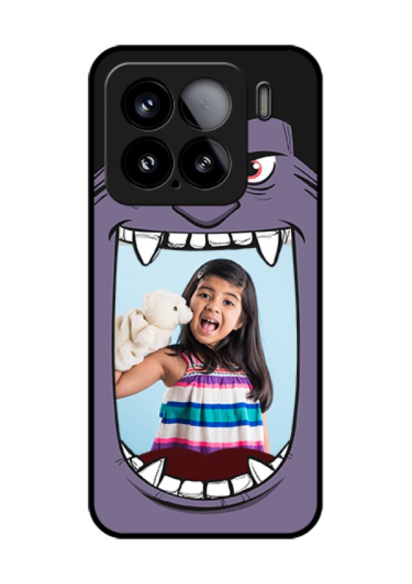 Xiaomi 15 5G Custom Glass Phone Case - Angry Monster Design