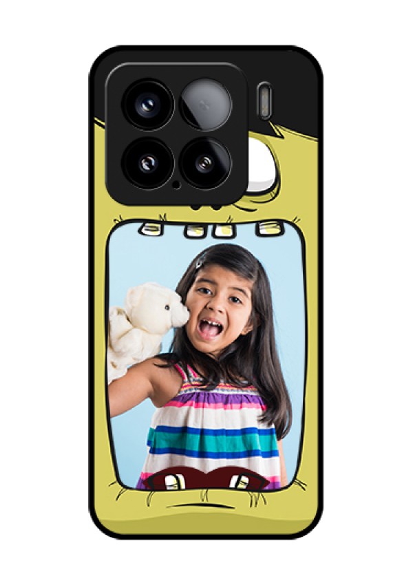 Xiaomi 15 5G Custom Glass Phone Case - Cartoon Monster Back Case Design