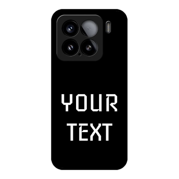 Xiaomi 15 5G Custom Glass Phone Case - Your Name Design Xiaomi 15 5G Custom Glass Phone Case - Your Name Design