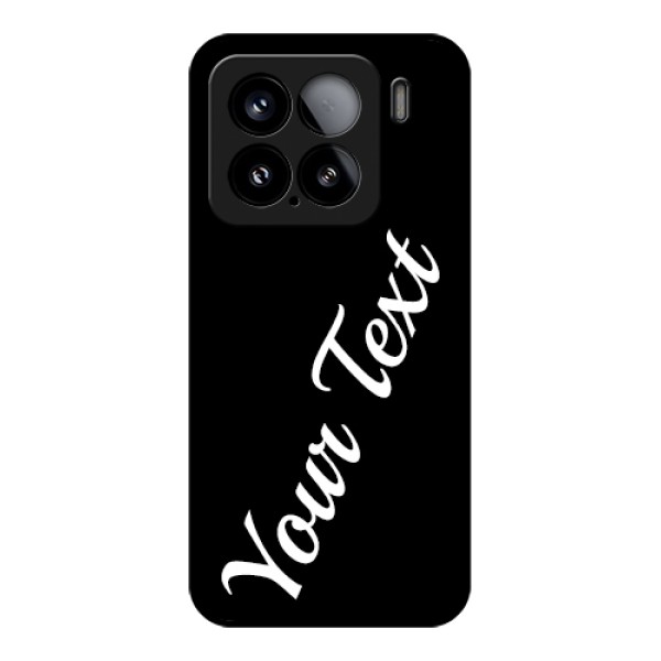 Xiaomi 15 5G Custom Glass Phone Case - With Your Name Design Xiaomi 15 5G Custom Glass Phone Case - With Your Name Design