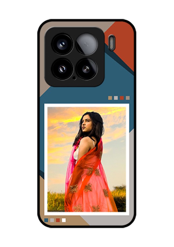 Xiaomi 15 5G Custom Glass Phone Case - Retro Color Pallet Design