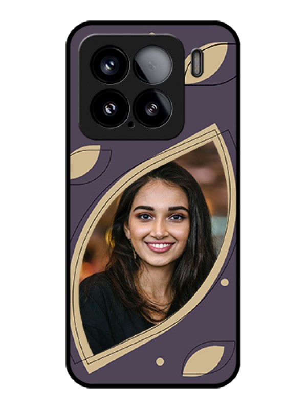 Custom Xiaomi 15 5G Custom Glass Phone Case - Falling Leaf Design