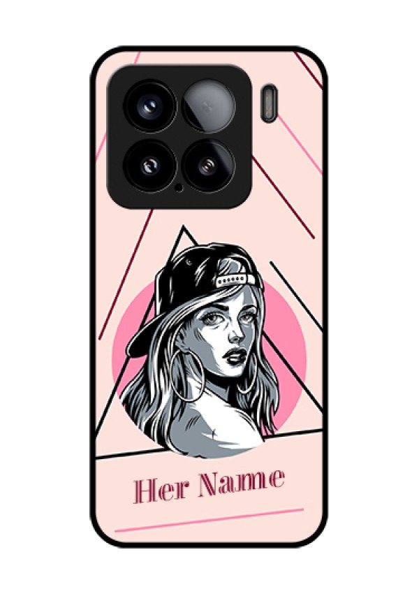 Xiaomi 15 5G Custom Glass Phone Case - Rockstar Girl Design