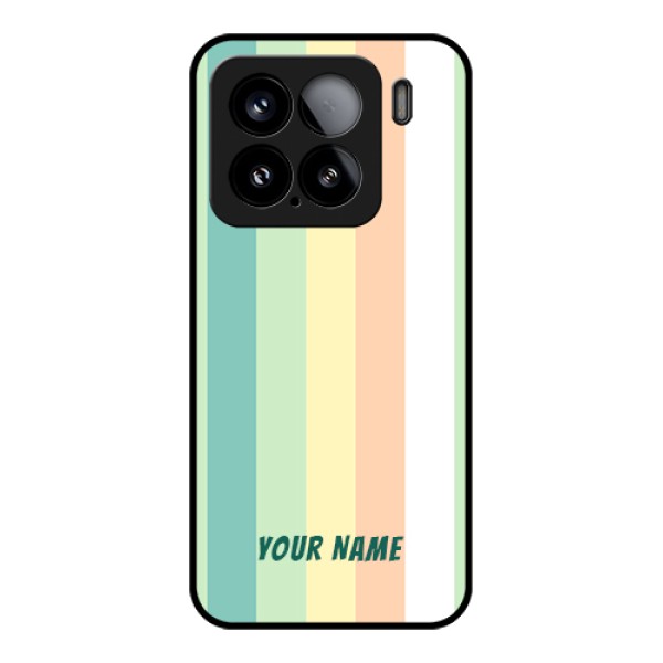 Xiaomi 15 5G Custom Glass Phone Case - Multi - Colour Stripes Design Xiaomi 15 5G Custom Glass Phone Case - Multi - Colour Stripes Design