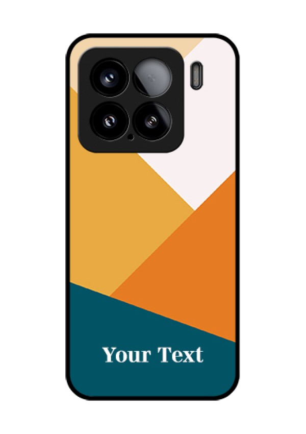 Xiaomi 15 5G Custom Glass Phone Case - Stacked Multi - Colour Design