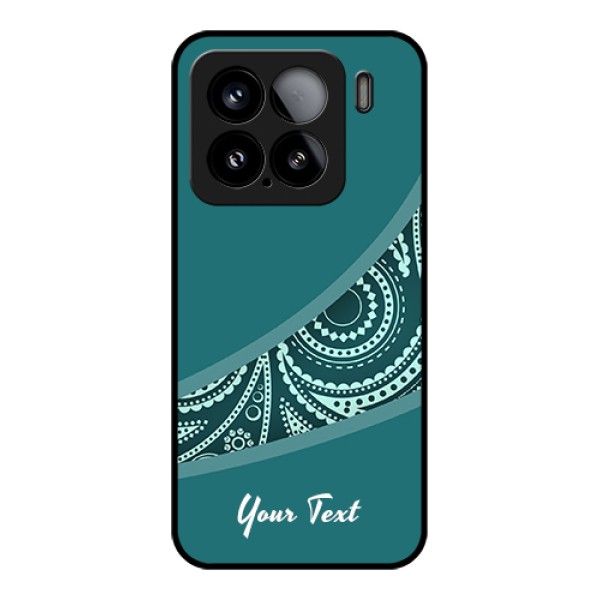 Xiaomi 15 5G Custom Glass Phone Case - Semi Visible Floral Design Xiaomi 15 5G Custom Glass Phone Case - Semi Visible Floral Design