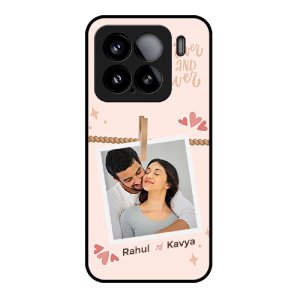 Xiaomi 15 5G Custom Glass Phone Case - Forever And Ever Love Design Xiaomi 15 5G Custom Glass Phone Case - Forever And Ever Love Design