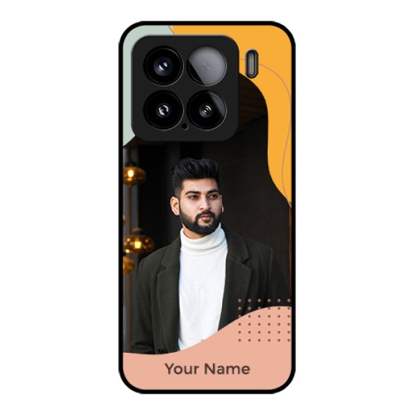 Xiaomi 15 5G Custom Glass Phone Case - Tri - Coloured Overlay Design Xiaomi 15 5G Custom Glass Phone Case - Tri - Coloured Overlay Design