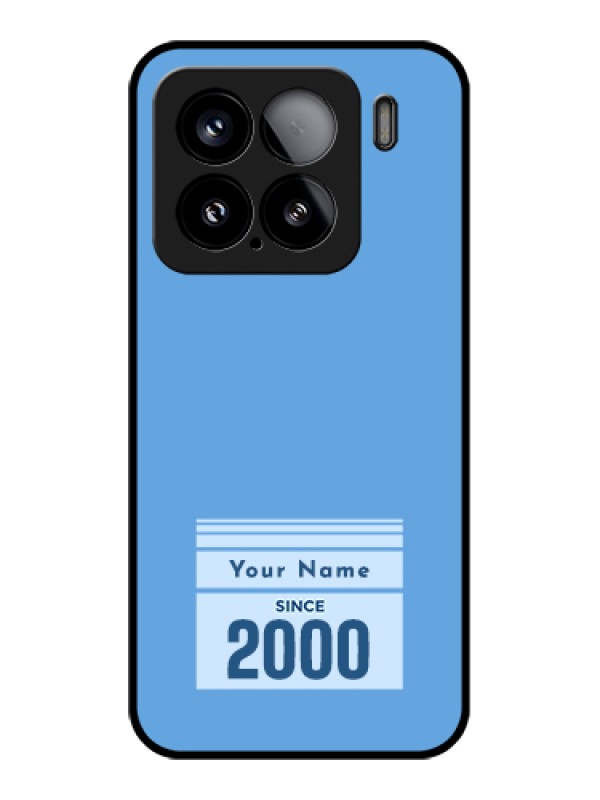 Custom Xiaomi 15 5G Custom Glass Phone Case - Custom Year Of Birth Design