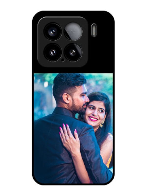 Custom Xiaomi 15 5G Custom Glass Phone Case - Upload Full Picture With Custom Color Design