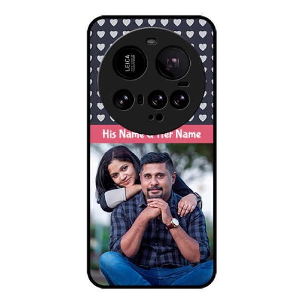 Xiaomi 15 Ultra 5G Custom Glass Phone Case - Love Symbols Design Xiaomi 15 Ultra 5G Custom Glass Phone Case - Love Symbols Design