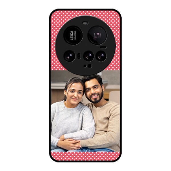 Xiaomi 15 Ultra 5G Custom Glass Phone Case - White Dotted Design