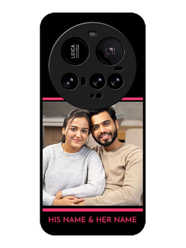 Custom Xiaomi 15 Ultra 5G Custom Glass Phone Case - With Add Text Design