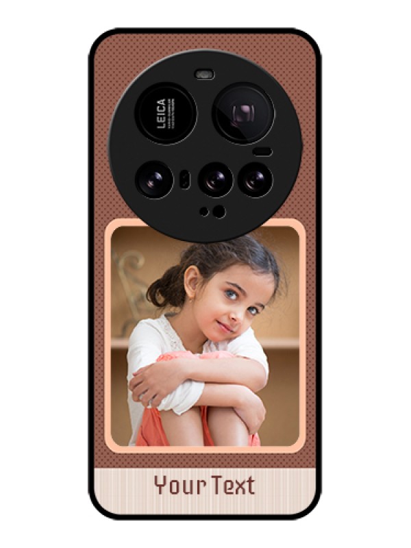 Custom Xiaomi 15 Ultra 5G Custom Glass Phone Case - Simple Pic Upload Design