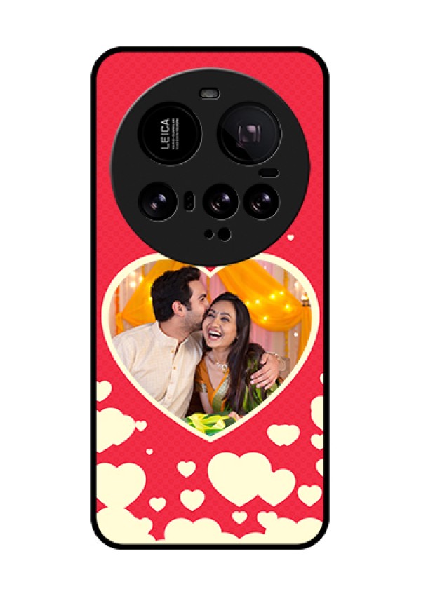 Xiaomi 15 Ultra 5G Custom Glass Phone Case - Love Symbols Phone Cover Design