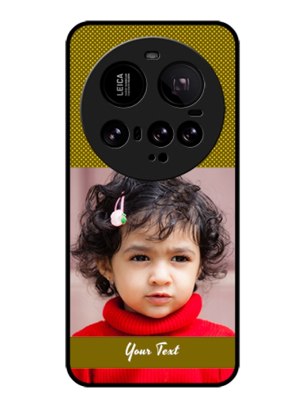 Custom Xiaomi 15 Ultra 5G Custom Glass Phone Case - Simple Green Color Design