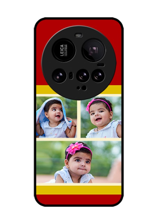 Xiaomi 15 Ultra 5G Custom Glass Phone Case - Multiple Pic Upload Design